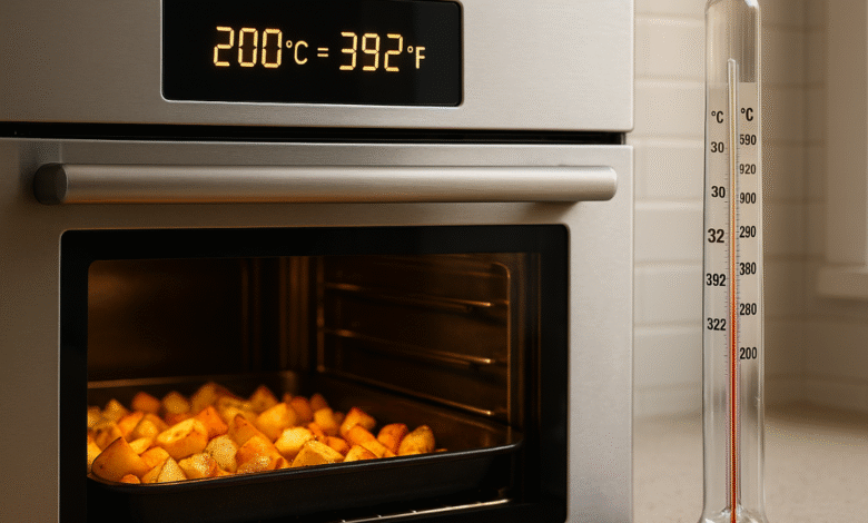 What is 200 Degrees Celsius in Fahrenheit