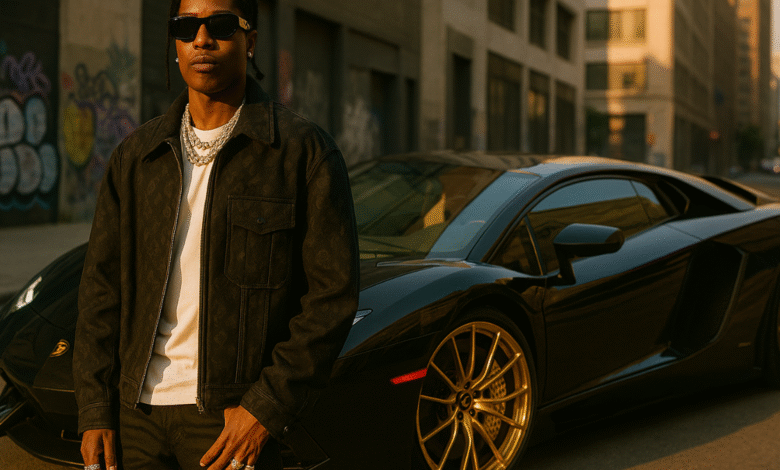 ASAP Rocky Car