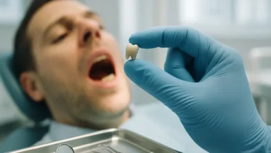 Crown Fell Out No Tooth Left