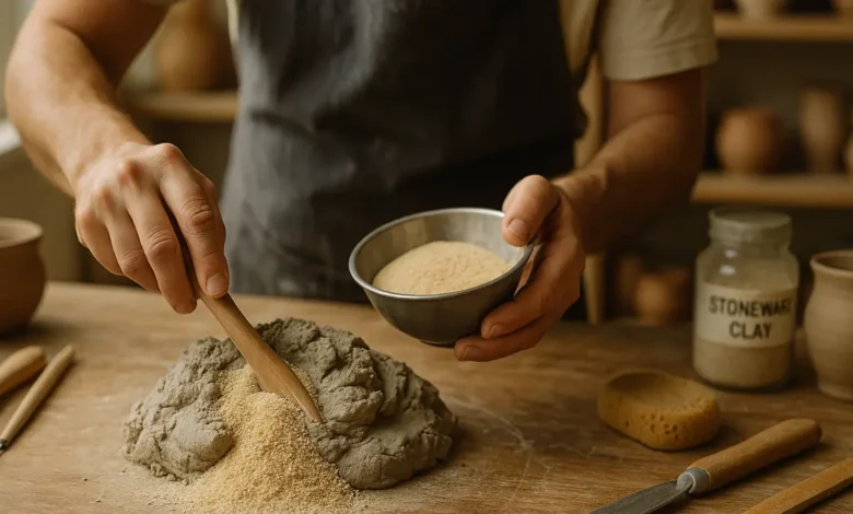 Sand for Ceramic Clay