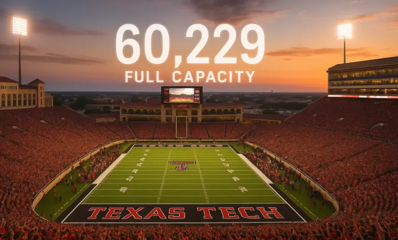 Texas Tech Stadium Seating Capacity