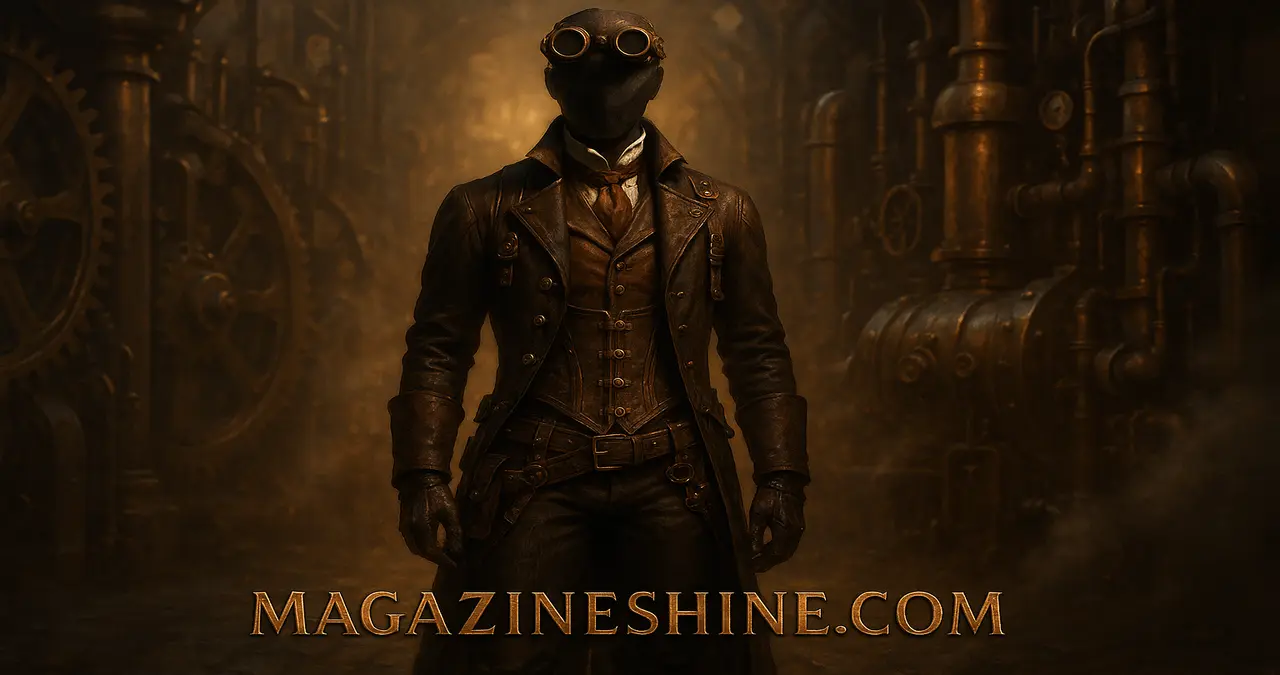 Rustpunk Style Steampunk Outfit: A Timeless Fusion Of Victorian Elegance And Retro ...