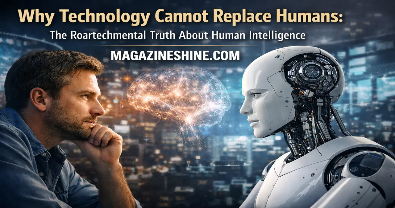 Why Technology Cannot Replace Humans Roartechmental And What Machines ...