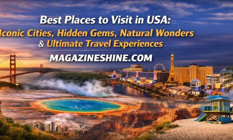 Best Places to Visit in USA: Iconic Cities, Hidden Gems, Natural Wonders & Ultimate Travel Experiences best places to visit in USA