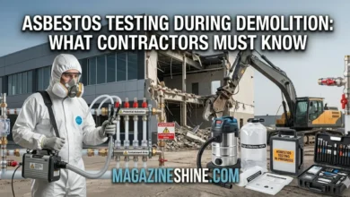 Asbestos Testing During Demolition: What Contractors Must Know Asbestos Testing During Demolition
